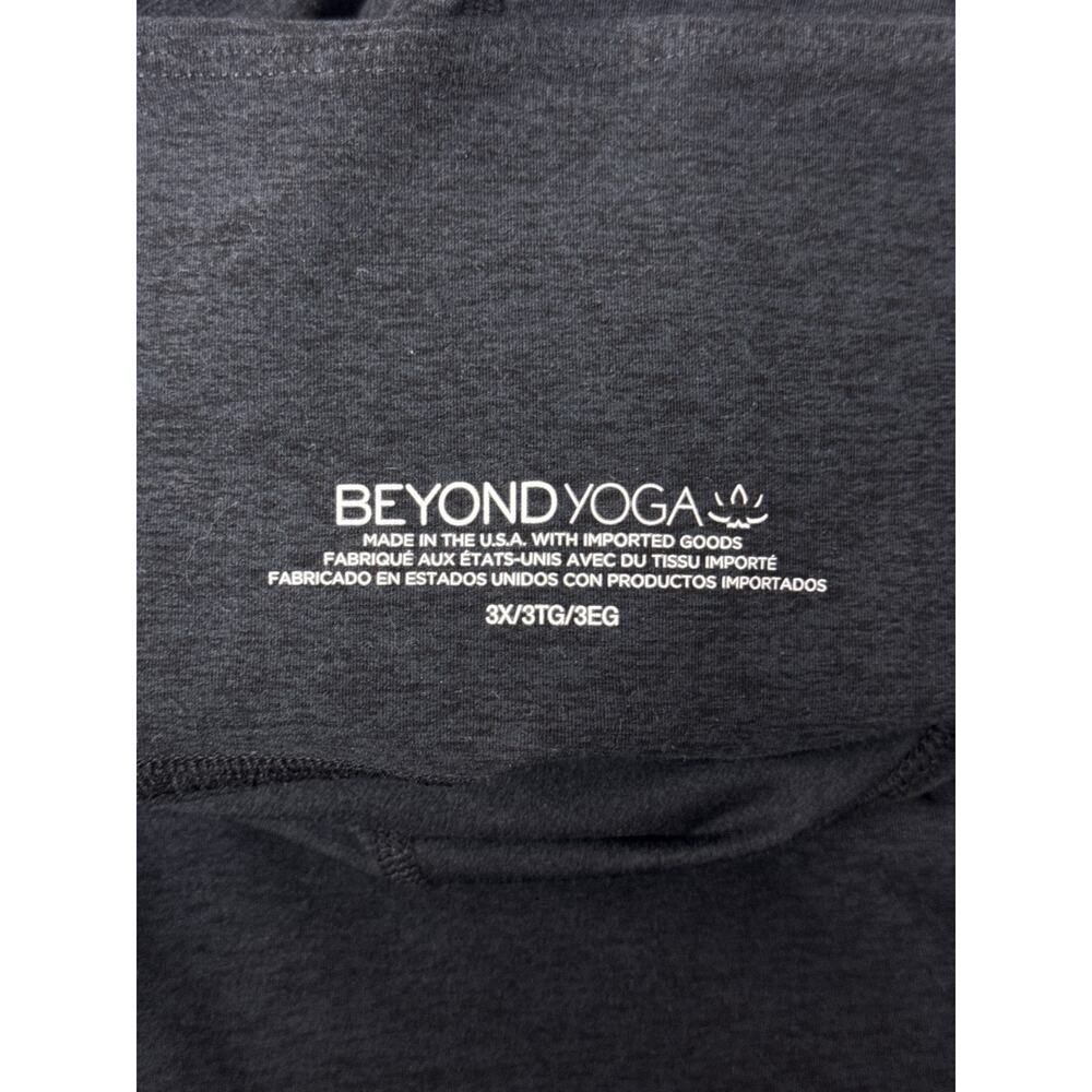 Beyond Yoga Pants 3X Womens Gray Spacedye Practice High Waisted Bootcut - Picture 6 of 8